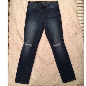 GAP high waist straight leg jeans